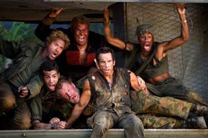 Tropic Thunder. ¡Una guerra muy perra! foto crítica.