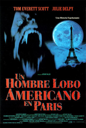 Un hombre lobo americano en París