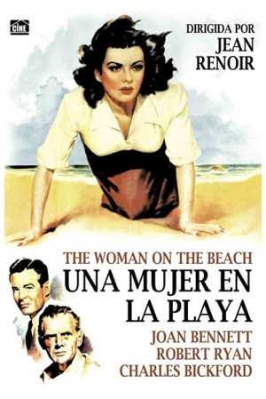 Una mujer en la playa