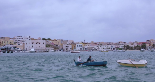 Fuego en el mar