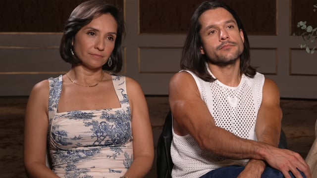 Vanessa Benavente y Shahar Isaac, María y Pedro en 