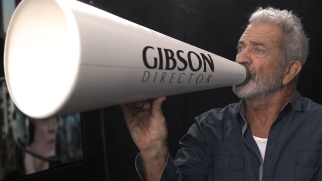 Jocoso Mel Gibson