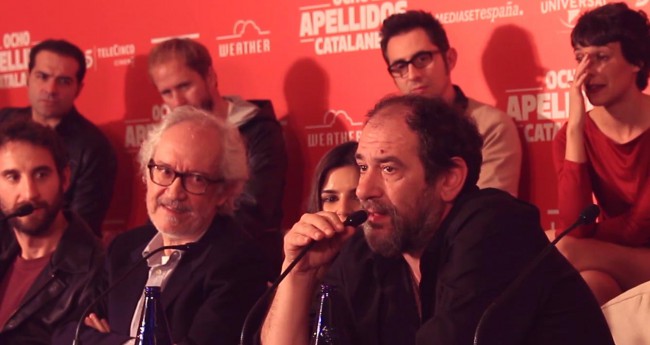 Rueda de prensa - Ocho apellidos catalanes