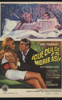 ¡Qué dulce es morir así!